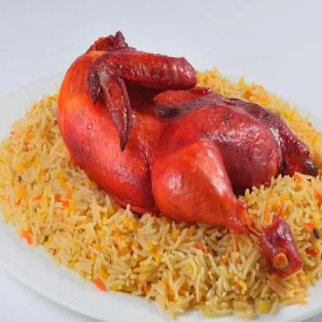دجاج مندي مع الرز